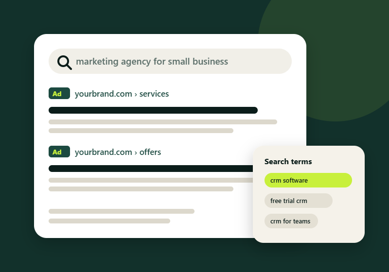 Google Ads services by Vioris